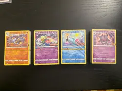 3x Set Pokemon Cards Lost Origin Gengar Prerelease Set Holo Promo STAMPED - (NM) - Image 1