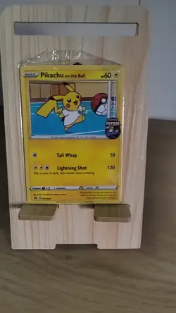 Pikachu on the ball 001/005 Futsal UK exclusive Pokemon Promo Card sealed - Image 2