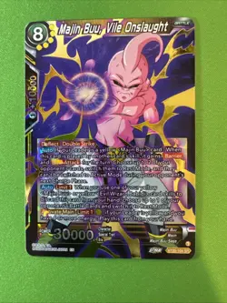 Dragon Ball Super Card Game Majin Buu, Vile Onslaught Power Absorbed BT20-104 LP - Image 3