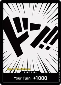 NM-Mint, English One Piece DON!! Card - (Super Pre-Release Stamp) One Piece Pre- - Image 1