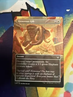 Generous Gift (Borderless) Commander Masters Regular - Image 1
