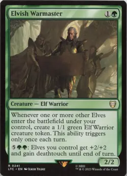 Elvish Warmaster R Commander: The Lord of the Rings: Tales of Middle-earth 241 L - Image 1