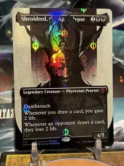 MTG | Sheoldred, the Apocalypse (Concept Praetor) [DMU] ✨Step-and-Compleat FOIL✨ - Image 2