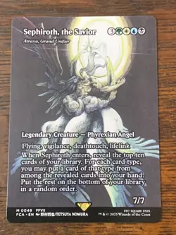 MtG - Sephiroth, the Savior - 0049 - Final Fantasy - Showcase - Mythic - Image 1