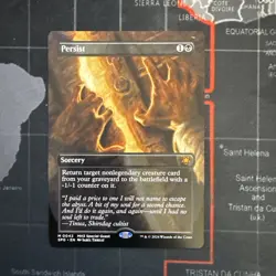 1 x Persist - Borderless - Special Guests - NM-Mint - MTG - Image 1
