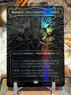 MTG | Mondrak, Glory Dominus (Oil Slick Raised Foil) | 🌟 FOIL 🌟 - Image 1