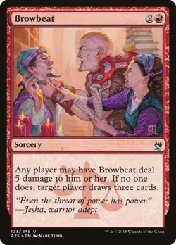 Browbeat - Masters 25 - Magic The Gathering - MTG - Image 1