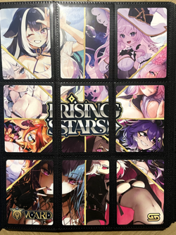 VCARD Rising Stars First Edition QR code Promo Card Poster Art Set - Image 2