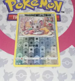 146/202 Minccino : Reverse Holo Card : Sword & Shield (Base Set) Pokemon TCG - Image 1