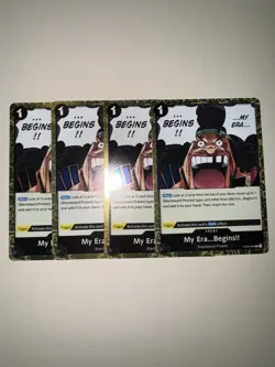 One Piece Card Game - OP09-096 - My Era ... Begins!! - Playset x4 - English - Image 1