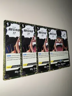 One Piece Card Game - OP09-096 - My Era ... Begins!! - Playset x4 - English - Image 2