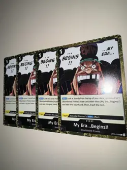 One Piece Card Game - OP09-096 - My Era ... Begins!! - Playset x4 - English - Image 3