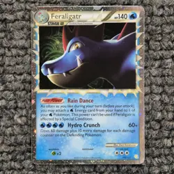 Feraligatr Prime 108/123 2010 Ultra Holo Rare HeartGold SoulSilver Pokemon Card - Image 1
