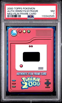 Topps Pokemon The Movie 2000 Slowking Authentic Film Frame Card PSA 7 NM - Image 3