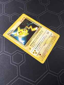 Pokemon TCG Pikachu #4 Stamped 1999 WB Movie Black Star Promo Card HP - Image 3