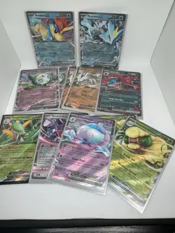 Pokemon Black Bolt And White Flare EX Lot Of 12 Keldeo Kyurem Genesect Serperior - Image 1