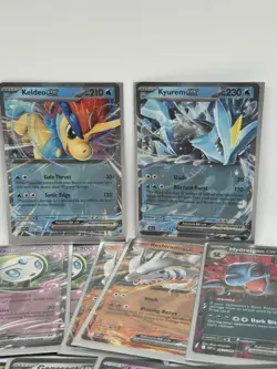 Pokemon Black Bolt And White Flare EX Lot Of 12 Keldeo Kyurem Genesect Serperior - Image 2