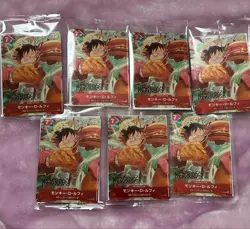 ONE PIECE Card Game x MOS BURGER ~ Luffy Promo Card P-080 - Image 1