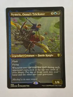 MTG - Nymris, Oona's Trickster - Etched Foil - Commander Legends - Image 1