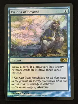 1x MTG Visions of Beyond (Foil) - Magic 2012 (M12) #80 - Magic the Gathering - Image 1