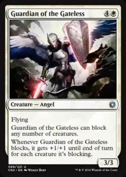 x4 Guardian of the Gateless - Foil MTG Conspiracy 2 Take the Crown U M/NM, Engli - Image 1