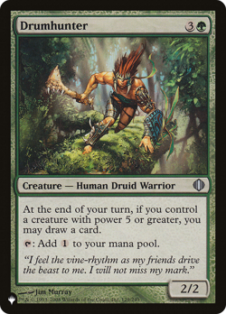 Drumhunter #129 | Near Mint | The List PLST | Magic MTG - Image 1