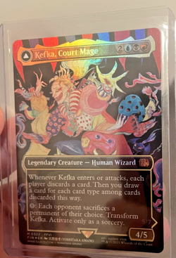 Kefka, Court Mage (0322) (Borderless) Final Fantasy Foil - Image 1