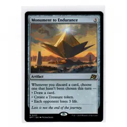Monument To Endurance Magic The Gathering Aetherdrift 0237 - Image 1
