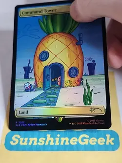 Command Tower (7012) (Rainbow Foil) Secret Lair Drop Foil - Image 2