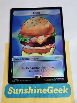 Food Token (1938) (Rainbow Foil) Secret Lair Drop Foil - Image 1