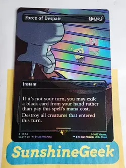Force of Despair (Rainbow Foil) Secret Lair Drop Foil - Image 1