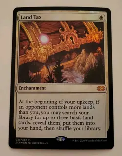 Land Tax Double Masters Foil NM MTG - Image 1