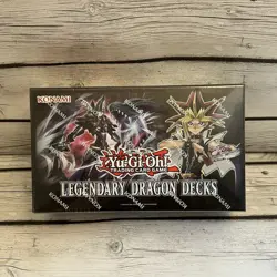 Yugioh Legendary DRAGON Decks Box Set Never Opened Factory Sealed - Image 1