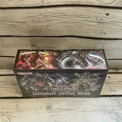 Yugioh Legendary DRAGON Decks Box Set Never Opened Factory Sealed - Image 2