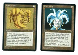 JESTER'S CAP / MASK (LP) Ice Age Magic the Gathering Wizards of the Coast 1995 - Image 1
