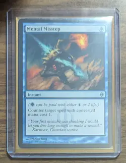 MTG Mental Misstep Non-Foil from New Phyrexia LP - Image 2