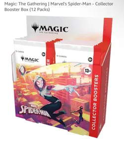 PRE-ORDER: Magic the Gathering Spider-Man Collector Booster Box - Image 1