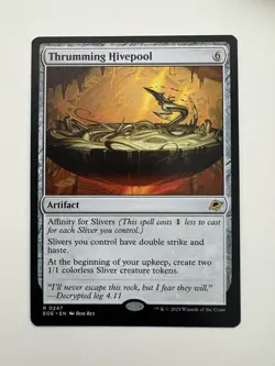 Thrumming Hivepool MTG Magic the Gathering Card NM Near Mint EOE - Image 1