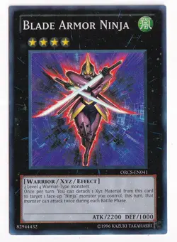 Yugioh! Blade Armor Ninja - ORCS-EN041 - Super Rare - Unlimited Edition - Image 1