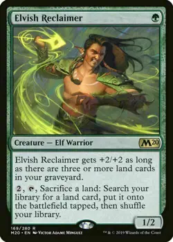 Elvish Reclaimer ~ Core 2020 [ Excellent ] [ Magic MTG ] - Image 1