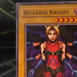 LOB-E095 Succubus Knight YuGiOh Card NM - Image 2