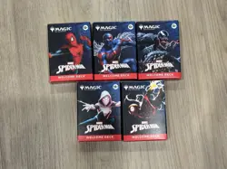 Magic The Gathering x Spider-Man Welcome Deck SDCC25 Complete Set Pre-release - Image 1