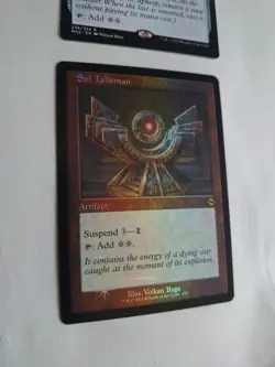 Sol Talisman x 2 MH2 Artifacts. 1 is retro foil Magic the Gathering Card. - Image 3