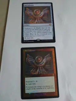 Sol Talisman x 2 MH2 Artifacts. 1 is retro foil Magic the Gathering Card. - Image 5