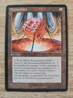 1x Mana Vault - German - FBB - EDH - Vintage - Modern #1919 - Image 1