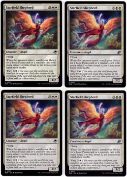 MTG Edge of Eternities Starfield Shepherd x 4 (Uncommon) - Image 1