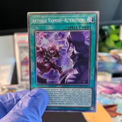 Yugioh! Artmage Varnish -Alteration- (Starlight Rare) DUAD-EN058 - MINT QUALITY - Image 2