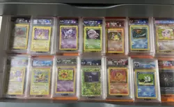 1999 Pokemon German Glurak 1st Edition Holo #4 HGA 5 EX W A Custom Label! - Image 5