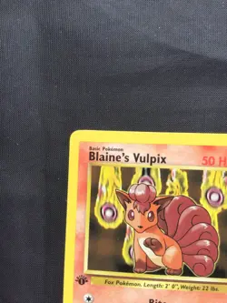Pokemon Cards: Gym Challenge 1st Edition Common: Blaine's Vulpix 66/132 - Image 2