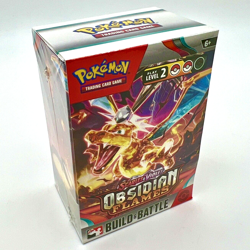 Pokemon TCG: OBSIDIAN FLAMES Build & Battle PreRelease Kit Pack Box • SEALED - Image 1